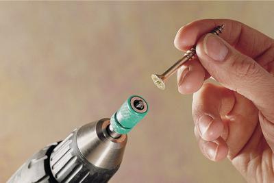 Wolfcraft Bithouder | Met magneet + D-aanslag | L60mm | 1 stuk - 2411000