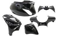 Edge Plaatset 5-delig voor piaggio zip-sp vanaf bouwjaar 2000 - zwart metallic - thumbnail