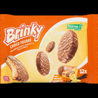 Brinky Choco Fourre Vanillesmaak Vulling 12 x 25 g bij Jumbo - thumbnail