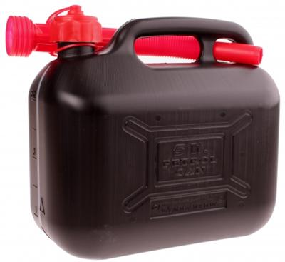 Superior Proplus jerrycan un-gekeurd 5l kunststof zwart