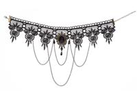 Choker met kant luxe - thumbnail