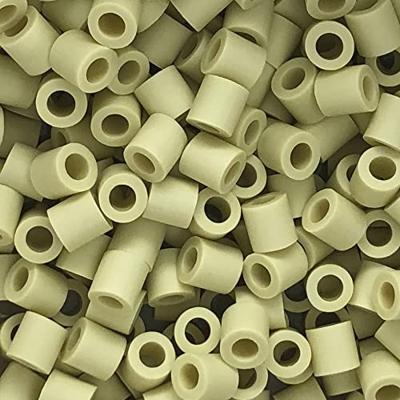 NABBI Biobeads van , afm 5x5 mm, gatgrootte 2.5 mm, medium, lichtgeel, 1000 stuk/ 1 doos NABBI Biobeads van , afm 5x5 mm, gatgrootte 2.5 mm, medium, lichtgeel, 1000 stuk/ 1 doos