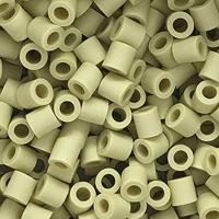 NABBI Biobeads van , afm 5x5 mm, gatgrootte 2.5 mm, medium, lichtgeel, 1000 stuk/ 1 doos - thumbnail