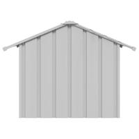 Hondenhok met dak 85x107x81 cm gegalvaniseerd staal - thumbnail