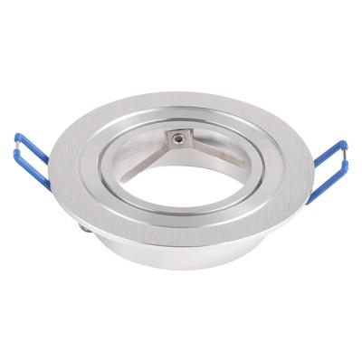 Chandler - LED Inbouwspot - Kantelbaar armatuur - Diameter 93mm - GU10 Fitting incl. lamphouder - Rond - IP20 voor binnen - RVS