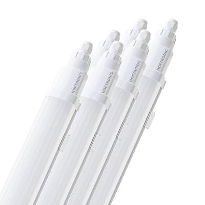 Set van 6 Q-Series LED TL Armaturen 60cm - 18 Watt 2160 Lumen vervangt 72 Watt - 120lm/W - 6500K daglicht wit licht - Gereedschapsloos Koppelbaar - IK08 - IP65 Waterdicht - Tri-proof plafondverlichting Set van 6 Q-Series LED TL Armaturen 60cm - 18 Watt 2160 Lumen vervangt 72 Watt - 120lm/W - 6500K daglicht wit licht - Gereedschapsloos Koppelbaar - IK08 - IP65 Waterdicht - Tri-proof plafondverlichting