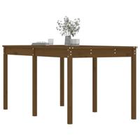Tuintafel 159,5x82,5x76 cm massief grenenhout honingbruin - thumbnail