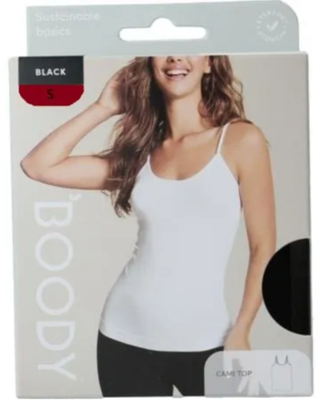Boody Cami Top Zwart S Boody Cami Top Zwart S