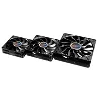 Akasa AK-FN076 Slimline PC-ventilator Zwart (b x h x d) 80 x 80 x 10.8 mm - thumbnail