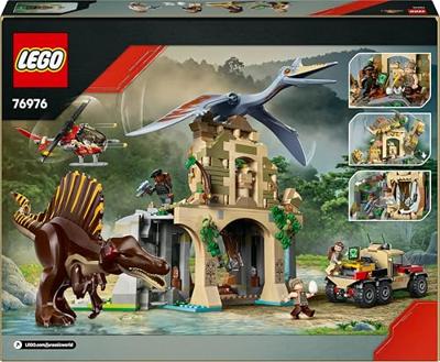 LEGO Jurassic World Spinosaurus en Quetzalcoatlus luchtmissie 76976 - thumbnail