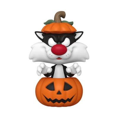 Looney Tunes Halloween Funko Pop Vinyl: Sylvester with Pumpkin