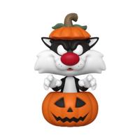 Looney Tunes Halloween Funko Pop Vinyl: Sylvester with Pumpkin - thumbnail