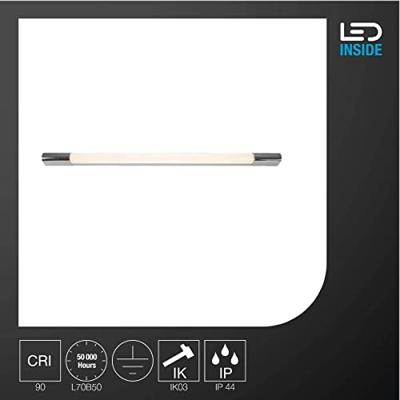 SLV Badkamer wandlampTrukko 90cm chroom - 149772