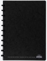 Atoma meetingbook, ft A4, zwart, gelijnd - thumbnail