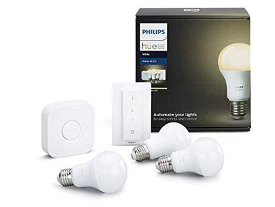 Philips 3x E27-lamp, warmwit licht, starterkit E27 - thumbnail