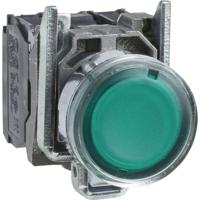 Schneider Electric XB4BW33B5 Harmony XB4BW33B5 Druktoets Bedieningsknop vlak 1 knop Groen Druk-ontgrendeling 1 stuk(s) Single - thumbnail