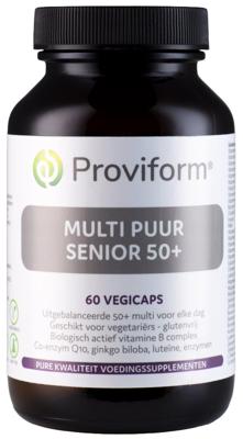 Proviform Multi Puur Senior 50+ Vegicaps Proviform Multi Puur Senior 50+ Vegicaps