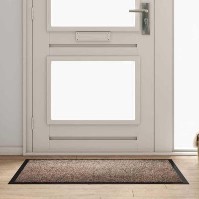 Deurmat Beige 80 x 120 cm Teddy Stof Deurmat Beige 80 x 120 cm Teddy Stof