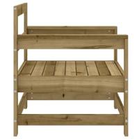 Tuinstoelen 2 st gempregneerd hout - thumbnail