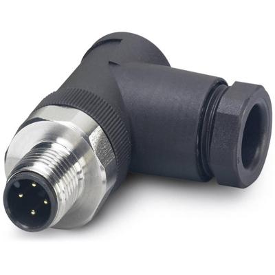 Phoenix Contact 1553226 Sensor/actuator connector, niet geassembleerd M12 Aantal polen (sensoren): 4 Stekker, haaks 1 stuk(s) Phoenix Contact 1553226 Sensor/actuator connector, niet geassembleerd M12 Aantal polen (sensoren): 4 Stekker, haaks 1 stuk(s)