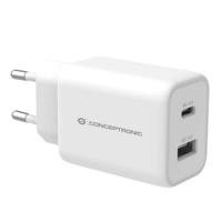 Conceptronic ALTHEA11W oplader voor mobiele apparatuur Universeel Wit AC Snel opladen Binnen - thumbnail
