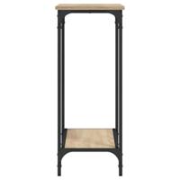 Wandtafel 75x30,5x75 cm bewerkt hout sonoma eikenkleurig - thumbnail