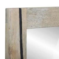 VidaXL Badkamer spiegel met spiegel bruin 70 x 50 x 2,5 cm - thumbnail