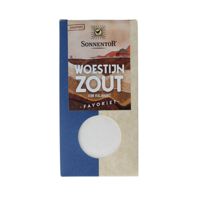 Kalahari woestijnzout fijn 150 Gram Kalahari woestijnzout fijn 150 Gram