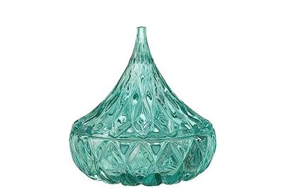 J-Line potje Puntig Geslepen - glas - azuurblauw