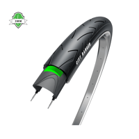 3M Obor city ranger, zwart met reflectie, 28x1 5/8x 13/8, etrto 37-622 m anti-leklaag - thumbnail