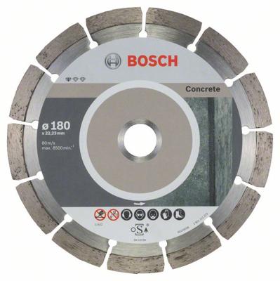 Bosch Accessoires Diamantdoorslijpschijf Standard for Concrete 180 x 22,23 x 2 x 10 mm 10st - 2608603242 Bosch Accessoires Diamantdoorslijpschijf Standard for Concrete 180 x 22,23 x 2 x 10 mm 10st - 2608603242