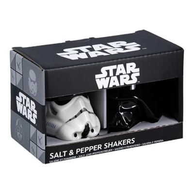 Star Wars Stormtrooper en Darth Vader peper- en zoutstel
