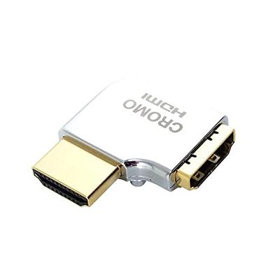 Lindy 41508 haaks koppelstuk CROMO HDMI, M-F - [41508]