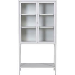 Nohr Vitrinekast 'Carmilla' 150 x 75cm, kleur Wit