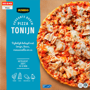Jumbo Pizza Tonijn 355 g