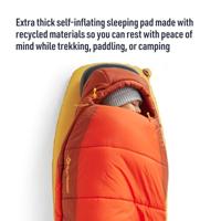 Sea To Summit Pursuit Plus zelfopblazend - groot - slaapmat geel - thumbnail