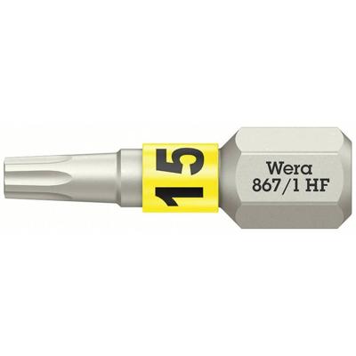 Wera 867/1 05066141001 Torx-bit TX 15 1 stuk(s) Wera 867/1 05066141001 Torx-bit TX 15 1 stuk(s)