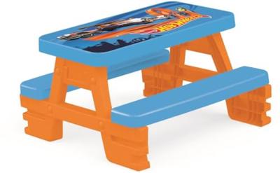 Dolu Hot Wheels Picknicktafel Blauw/Oranje