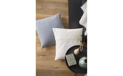 David Fussenegger David Fussenegger kussensloop NOVA karo offwhite 60x60