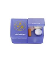 Able2 pillendoos 1 dag 2 vaks Blauw - thumbnail