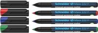 Schneider permanent marker Maxx 222, etui van 4 stuks in geassorteerde kleuren - thumbnail