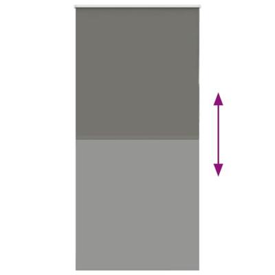VidaXL Rolgordijn verduisterend 90x230cm stofbreedte 85,7 cm polyester VidaXL Rolgordijn verduisterend 90x230cm stofbreedte 85,7 cm polyester