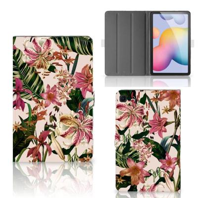 Samsung Galaxy Tab S6 Lite | S6 Lite (2022) Tablet Cover Flowers Samsung Galaxy Tab S6 Lite | S6 Lite (2022) Tablet Cover Flowers