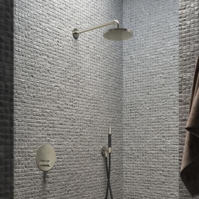 Hotbath Complete Regendouche Cobber Inbouwset Met 2 Pushbuttons Rond