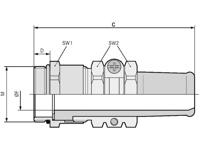 LAPP 52106570 Wartel M40 Messing Messing 5 stuk(s) - thumbnail