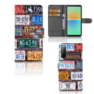 Sony Xperia 10 IV | Telefoonhoesje met foto | Kentekenplaten