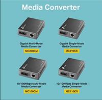 TP-LINK Gigabit Ethernet Media Converter (SC, Multi-Mode) - thumbnail
