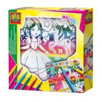 SES metallic kleur canvas - thumbnail