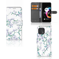 Motorola Edge 20 Lite Uniek Hoesje Blossom White - thumbnail