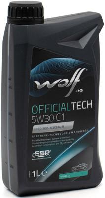 Wolf motorolie "officialtech c1". motoroil 5w30 1l off.tech c1